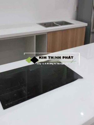 Bàn Bếp Đá Trắng Moka
