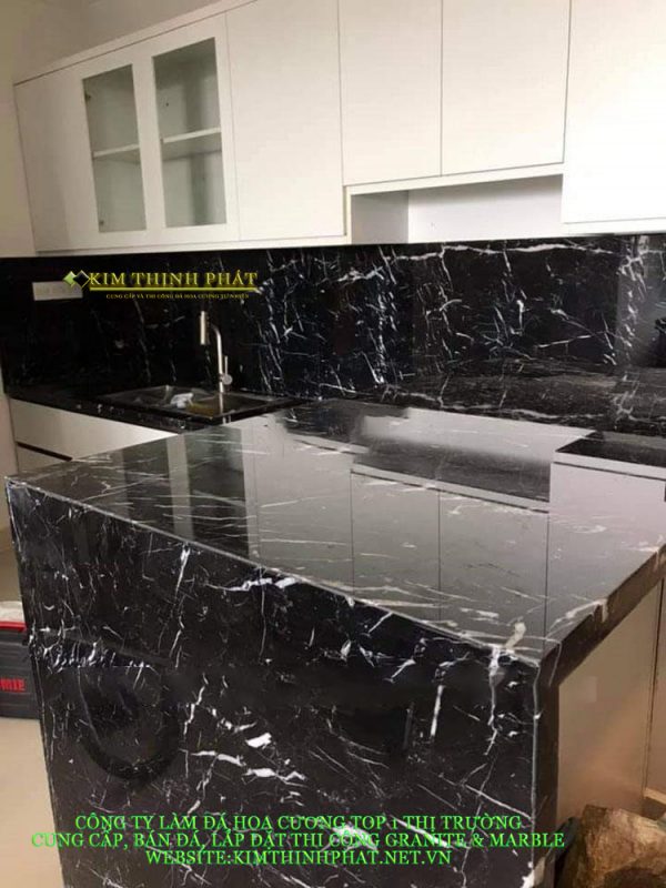 đá marble đen tia chớp đá marble đen tia chớp