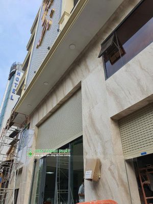 Đá Marble Kem Hoàng Gia (Daina Beige) ốp tường, mặt tiền