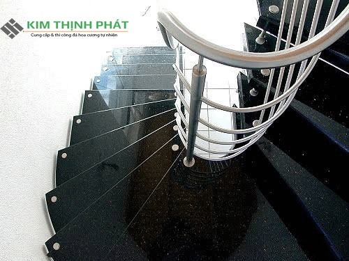 Kim Thịnh Phát chuyên bán đá đen ấn độ, lắp đặt công trình đá cầu thangm bàn bếp, mặt tiền, nền nhà bằng đá đen ấn độ trên toàn quốc