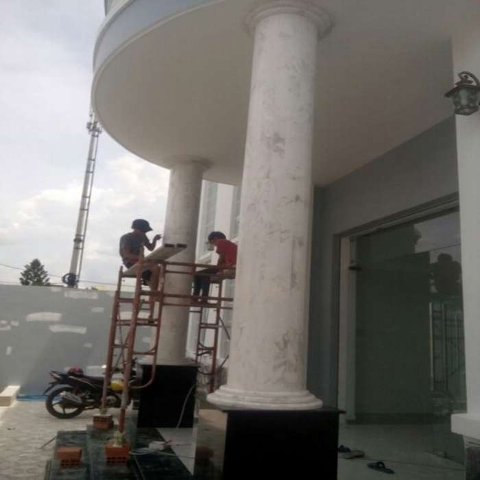 mẫu ốp cột tròn đá hoa cương chất lượng cao mẫu ốp cột tròn đá hoa cương chất lượng cao