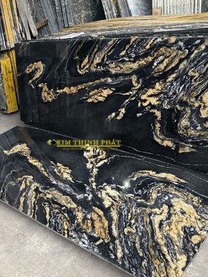 Đá Đen Titanium Gold