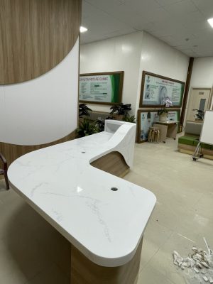 Đá Solid Surface ốp quầy bar