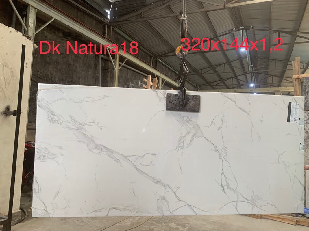 Đá Dekton màu trắng