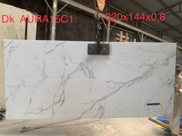 Đá Dekton màu trắng